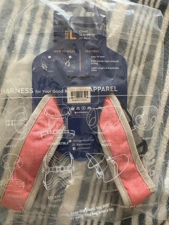 Gooby Simple Step-In Harness - Picture 2 of 7